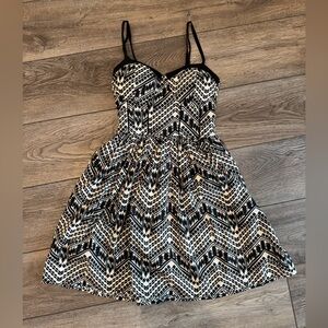 American Rag Corset Sleeveless Dress w/ Pockets